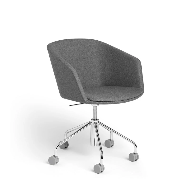 Dark Gray Pitch Meeting Chair - Image 4
