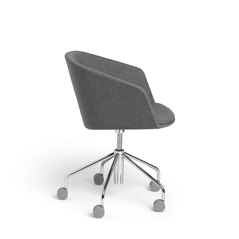 Dark Gray Pitch Meeting Chair - Image 3