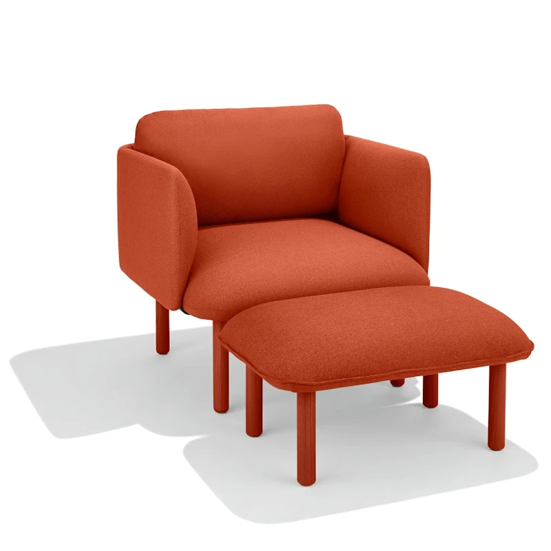 Brick QT Low Lounge Chair - Image 7