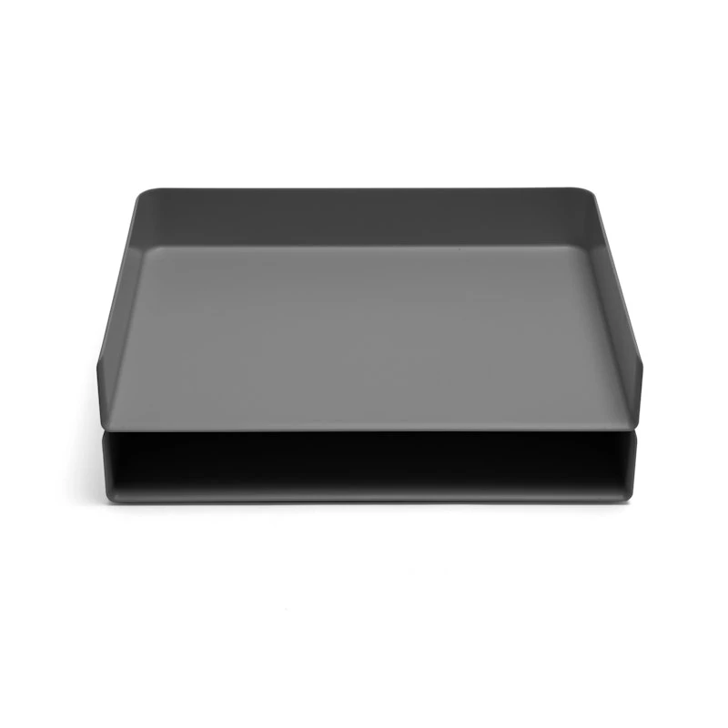 Dark Gray Landscape Letter Tray - Image 3