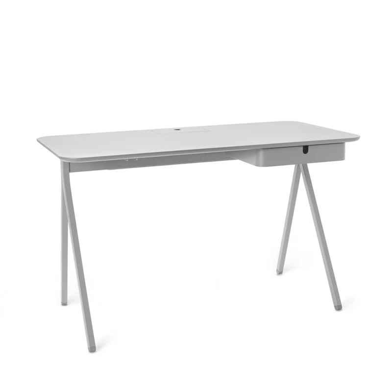Light Gray Key Desk, 48" - Image 5