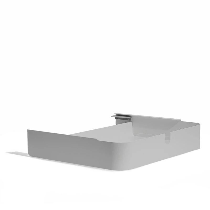 Light Gray Key Desk, 48" - Image 2