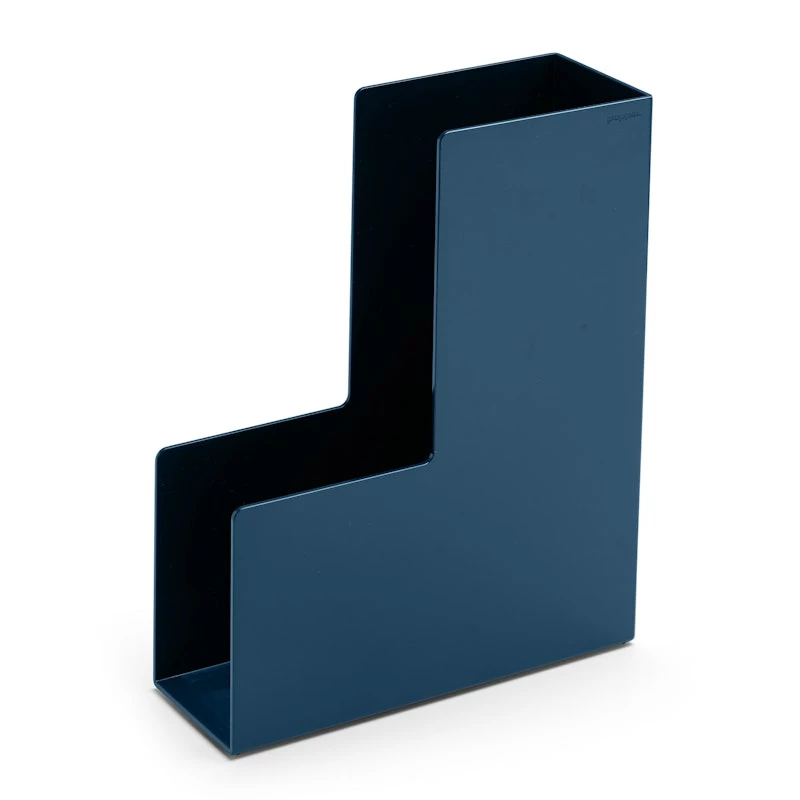 Slate Blue Magazine File Box - Image 3
