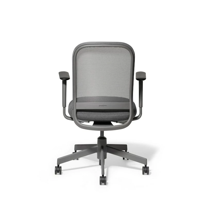Dorset Charcoal + Kate Charcoal Maxwell Task Chair, Charcoal Frame - Image 2
