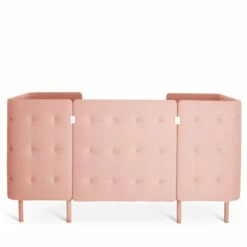 Blush QT Privacy Lounge Chair Booth