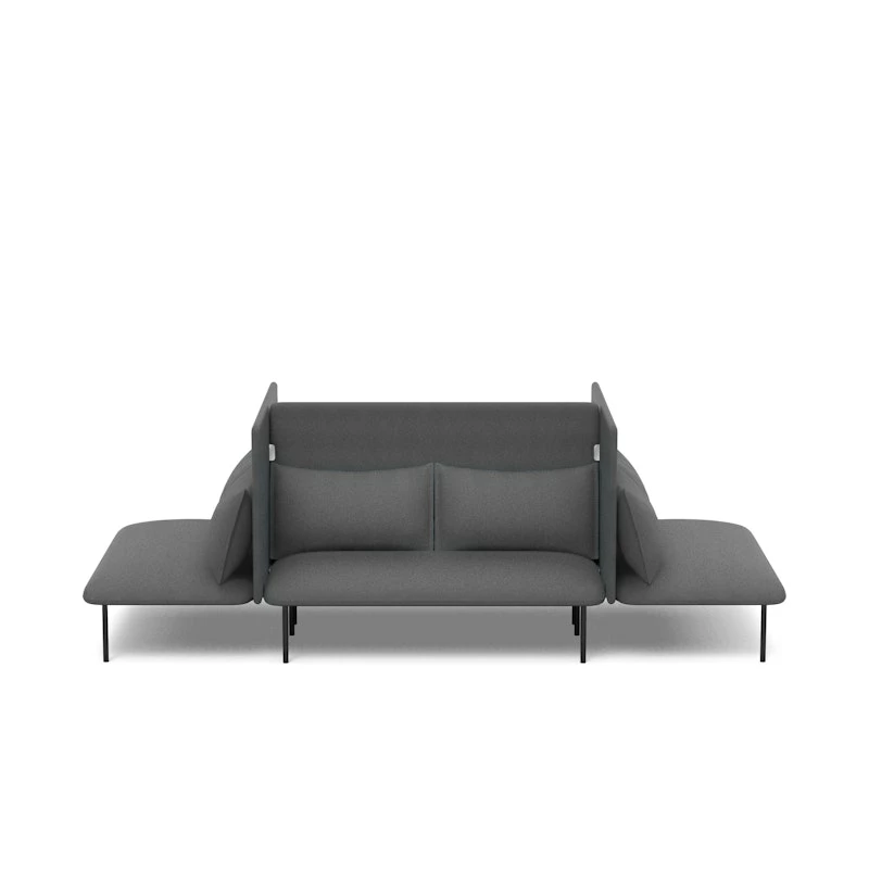 Dark Gray QT Adaptable Focus Lounge Sofa - Image 3