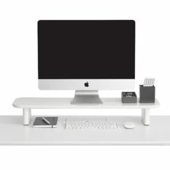 White Key Monitor Riser