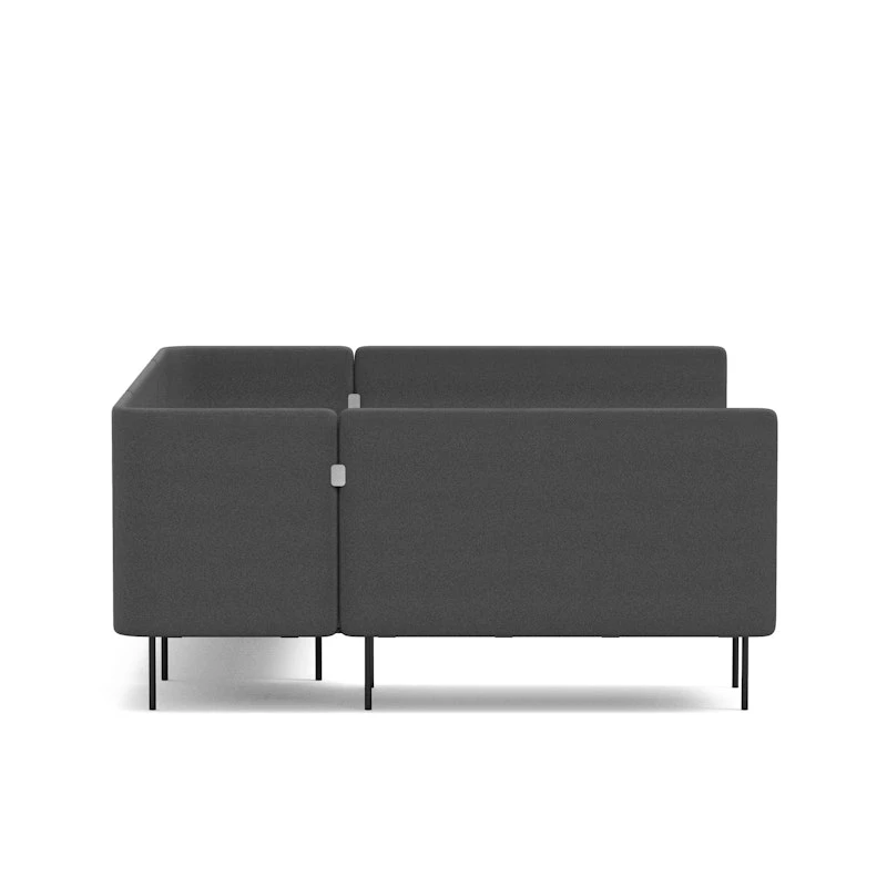 Teal + Dark Gray QT Adaptable Collab Lounge Sofa