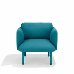 Teal QT Low Lounge Chair