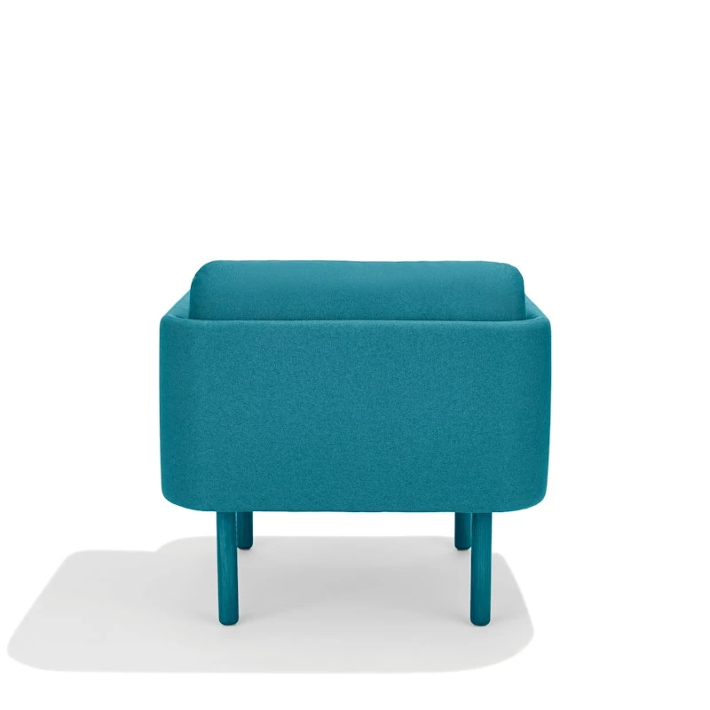 Teal QT Low Lounge Chair - Image 3