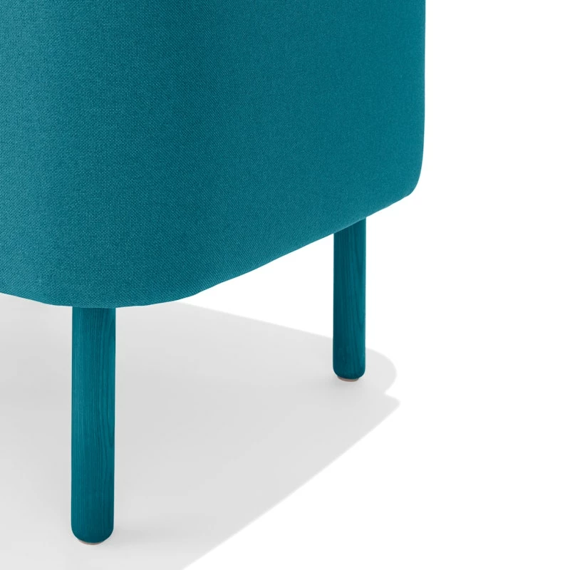 Teal QT Low Lounge Chair - Image 7