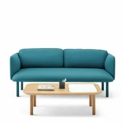 Teal QT Low Lounge Sofa