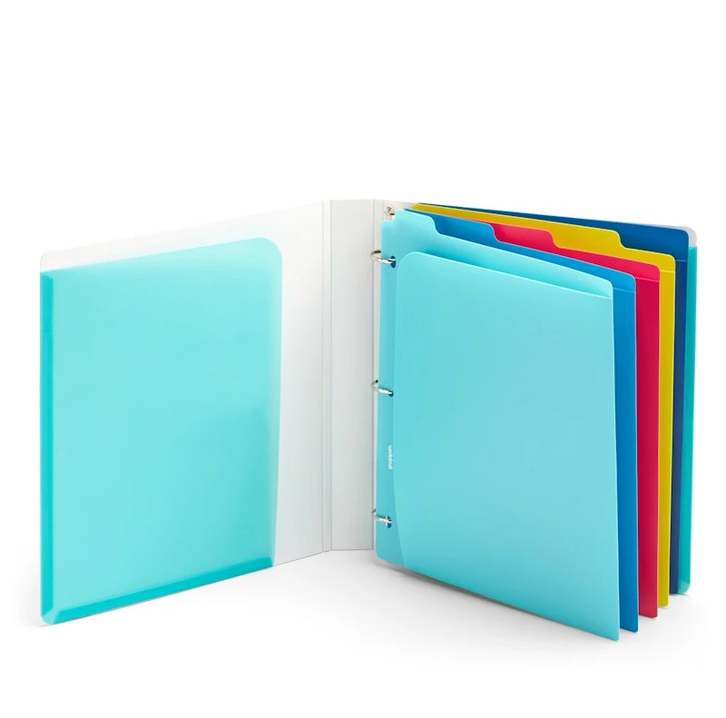 Aqua 1" Pocket Binder - Image 4