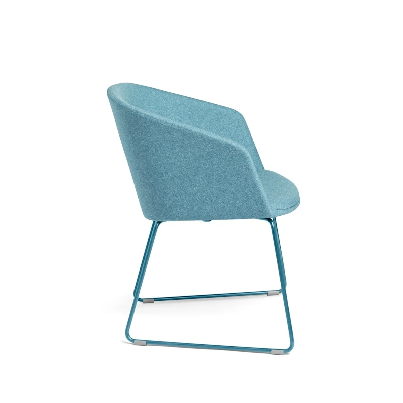 Blue Pitch Sled Chair - Image 3