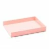 Blush Single Letter Tray