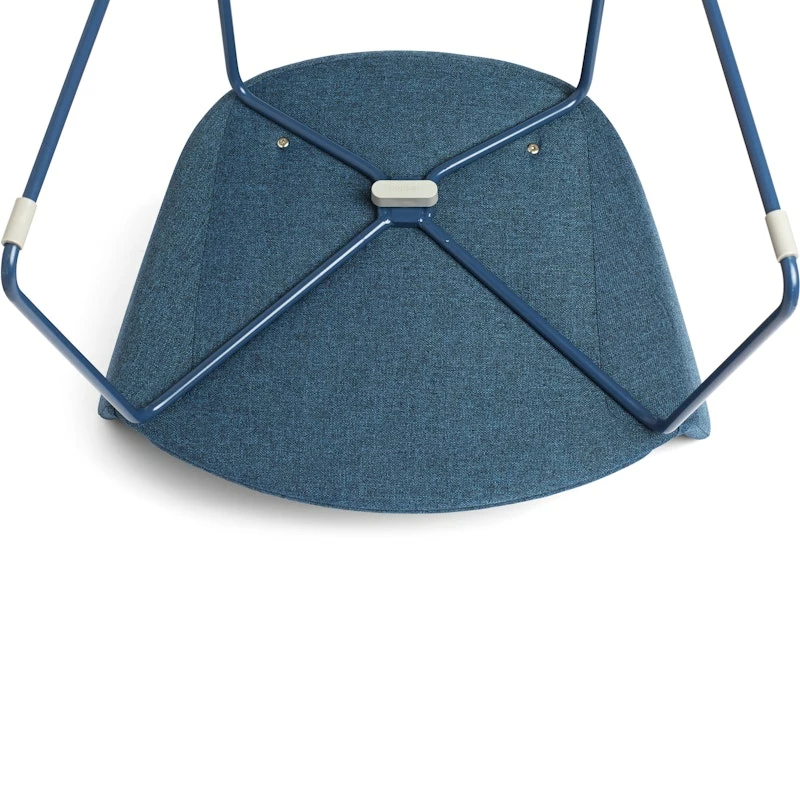 Blue Pitch Sled Chair