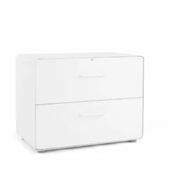 White Stow 2-Drawer Lateral File Cabinet