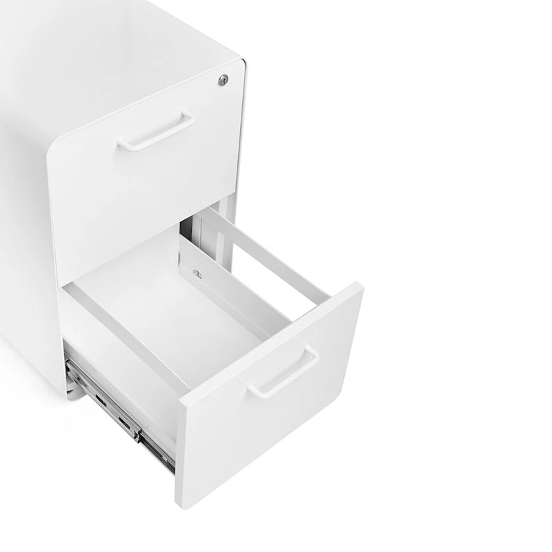 White Stow 2-Drawer File Cabinet - Image 6