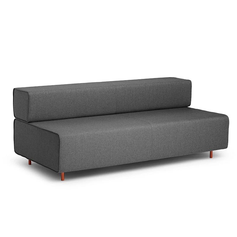 Dark Gray Block Party Lounge Sofa